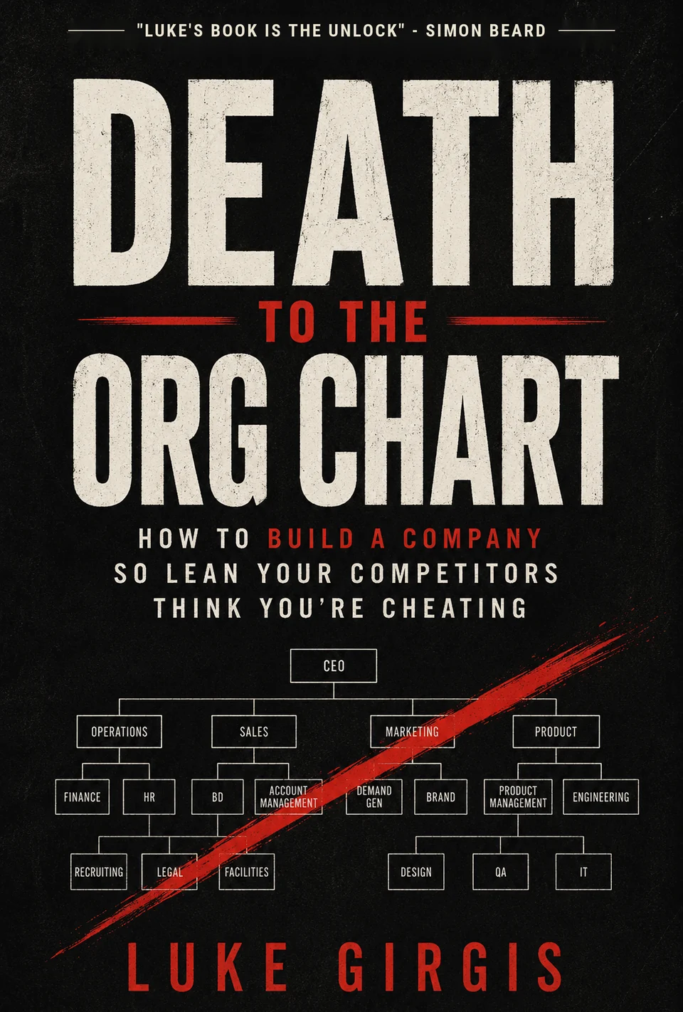 Death to the Org Chart book cover